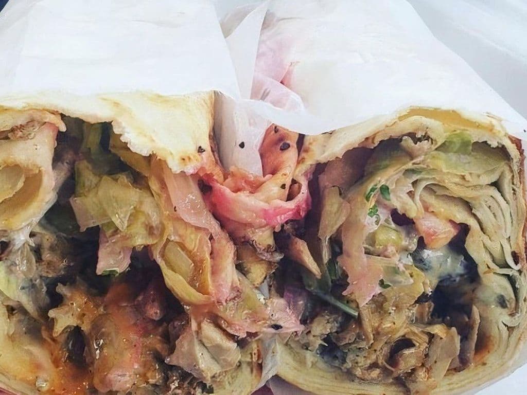 Mix Shawarma Wrap (8") (Regular)