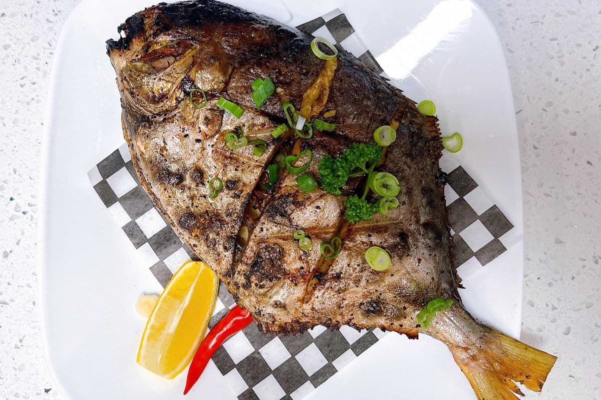Grilled Pompano