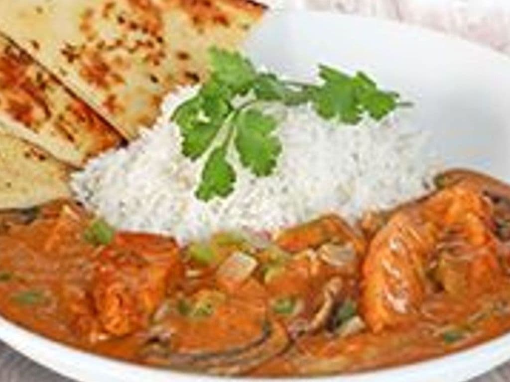 Butter Chicken Rice Bowl