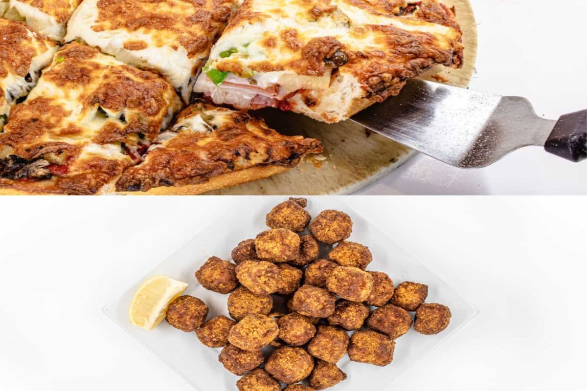 Pizza and Ribs