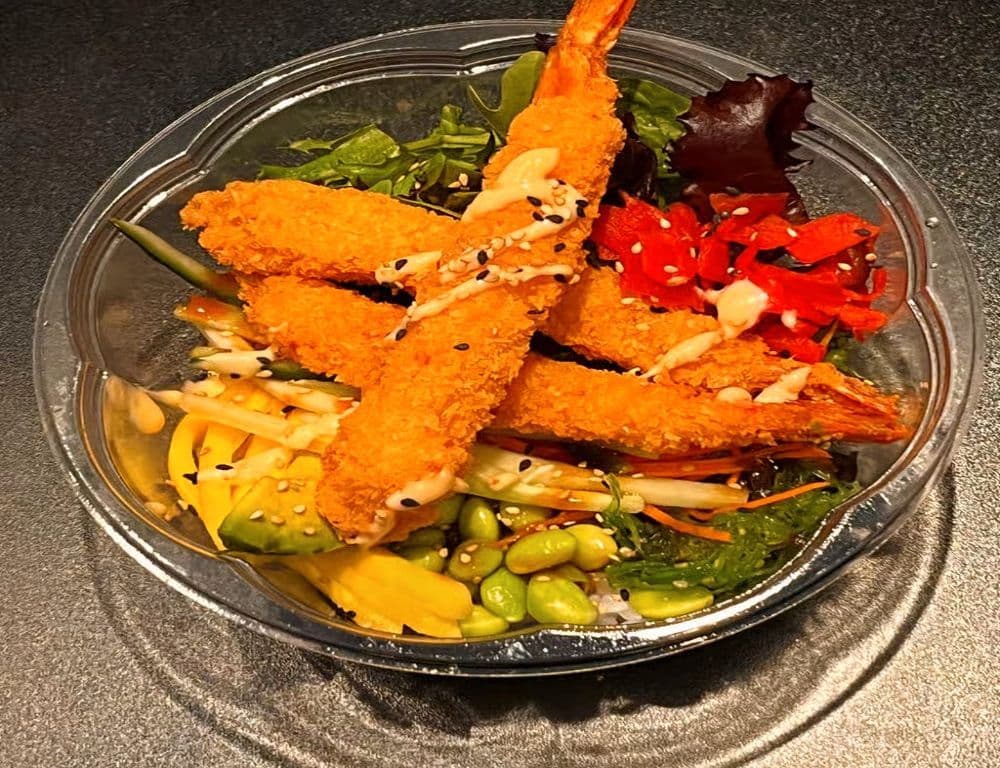 Poké Crevette Tempura
