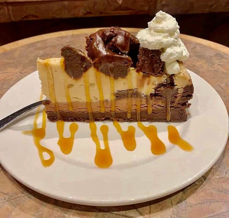 Gluten Friendly Peanut Butter Chocolate Cheesecake