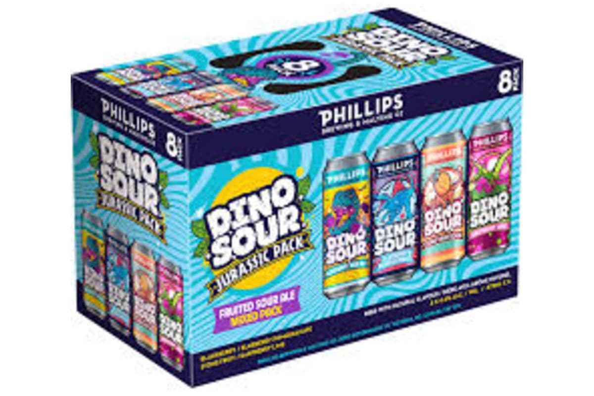 Phillips Dinosaur Jurassic Pack (8 x 473 ml)