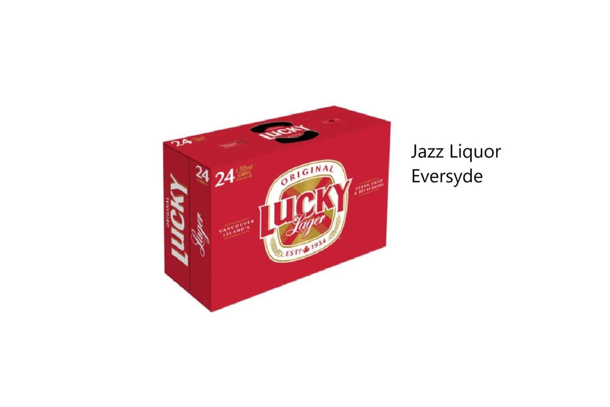 LUCKY LAGER CANS (1 x 24x355ML)
