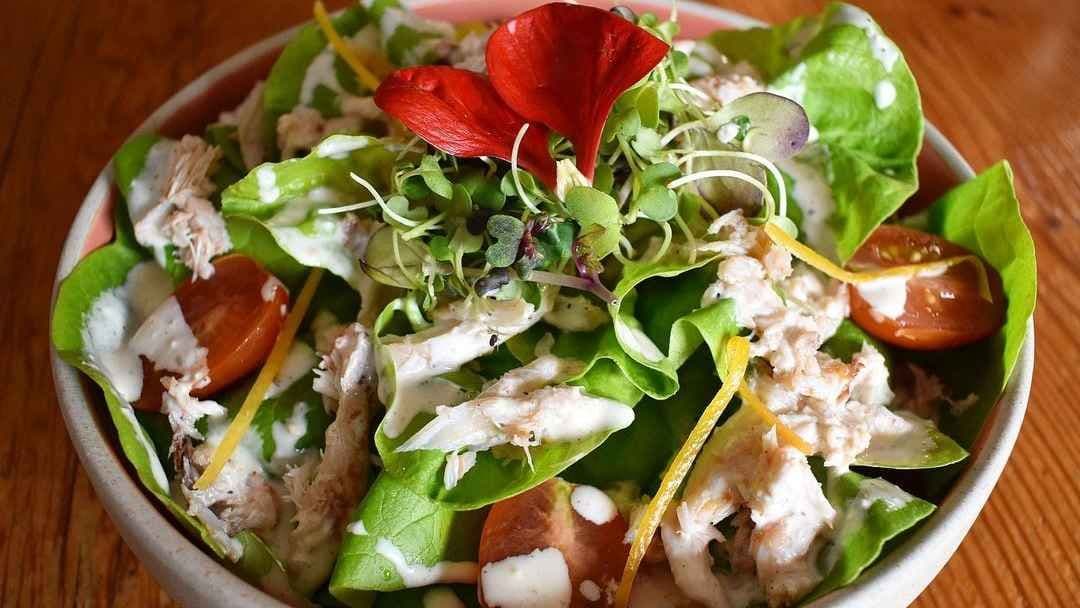 Crab and Butter Lettuce Salad
