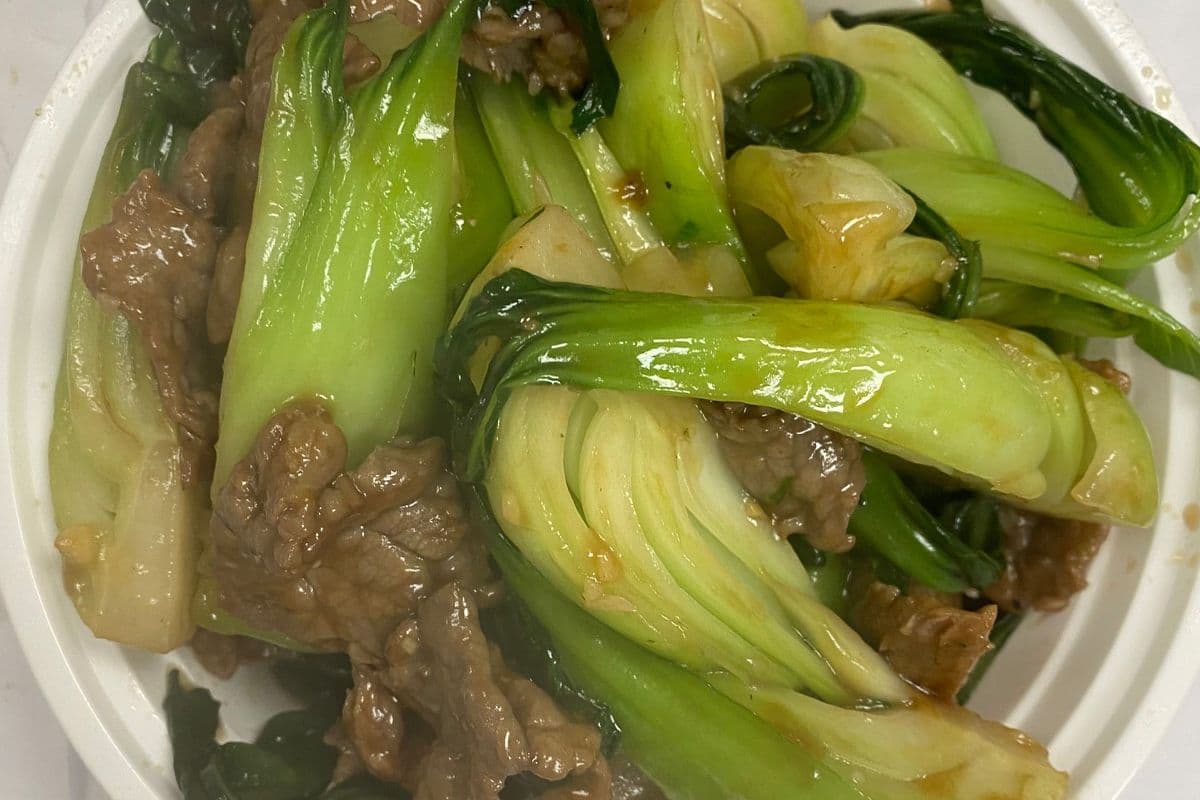 Beef with Bok Choy