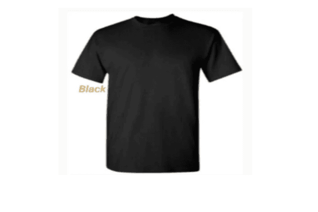 Cotton T-Shirt (Black)