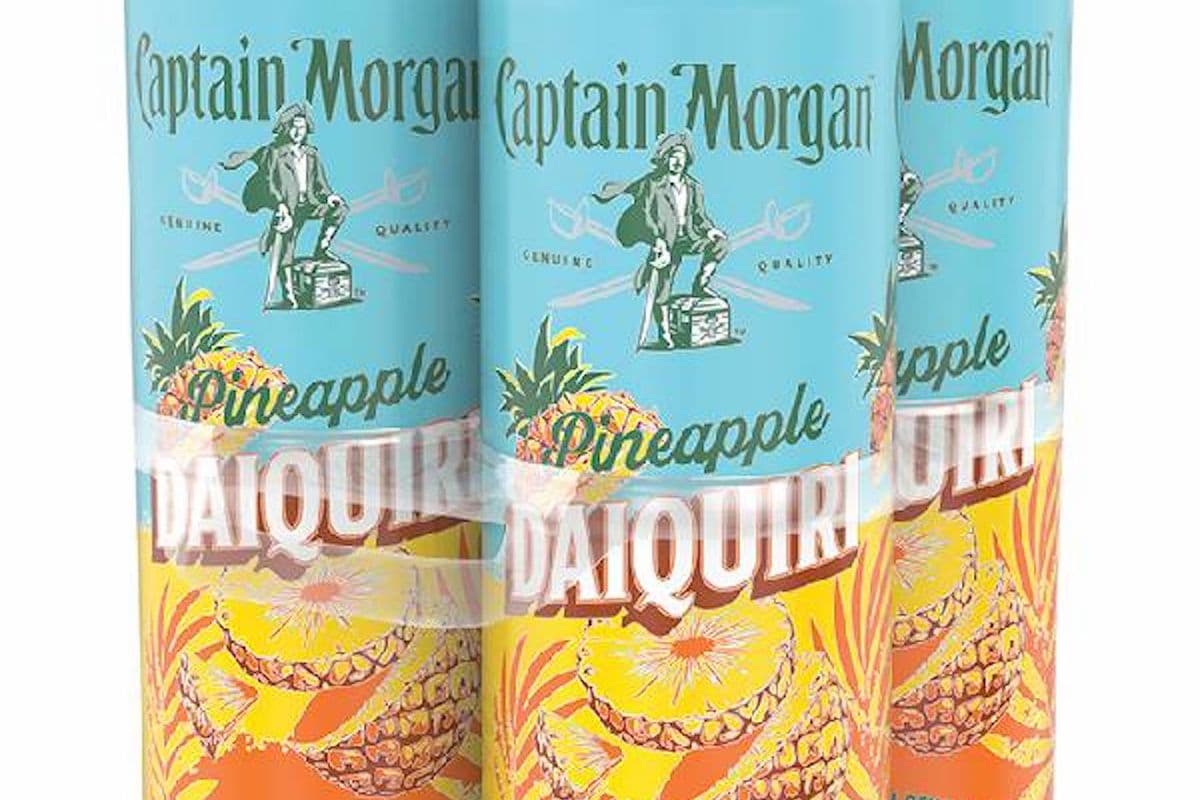 CAPTAIN MORGAN PINEAPPLE DAIQUIRI 4 CANS (4 x 355ML)