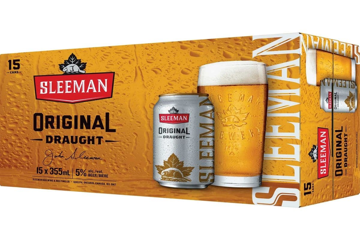 SLEEMAN ORIGINAL DRAUGHT 15 (15 x 355mL)