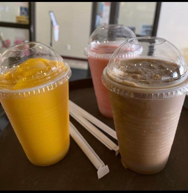 Fruity Monkey- Strawberry/ Banana Smoothie