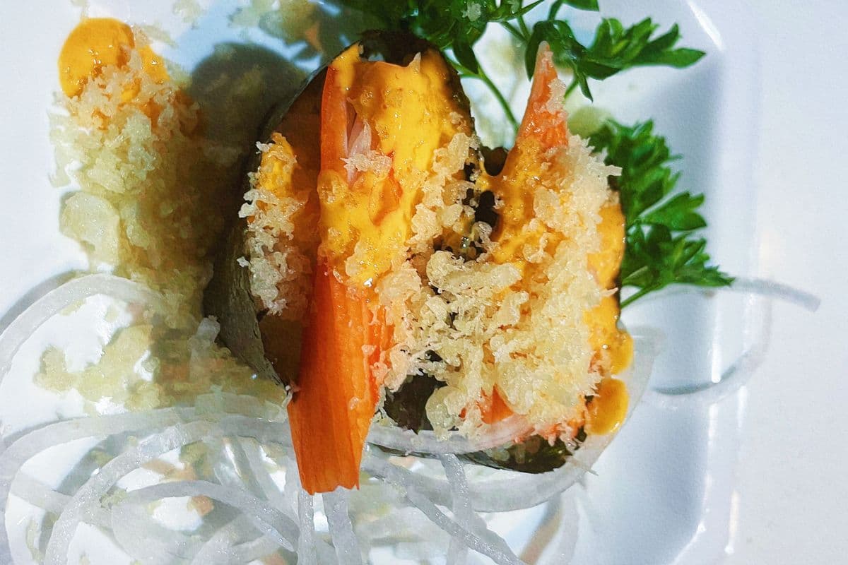 Spicy Crab Sushi (2 pc)