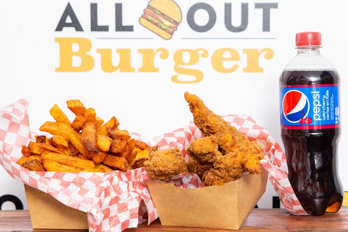 Chicken Strips Combo (4 pcs)