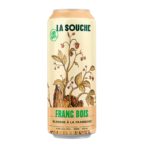 BIÈRE LA SOUCHE FRANC BOIS 4.5% / LA SOUCHE FRANC BOIS BEER 4.5%