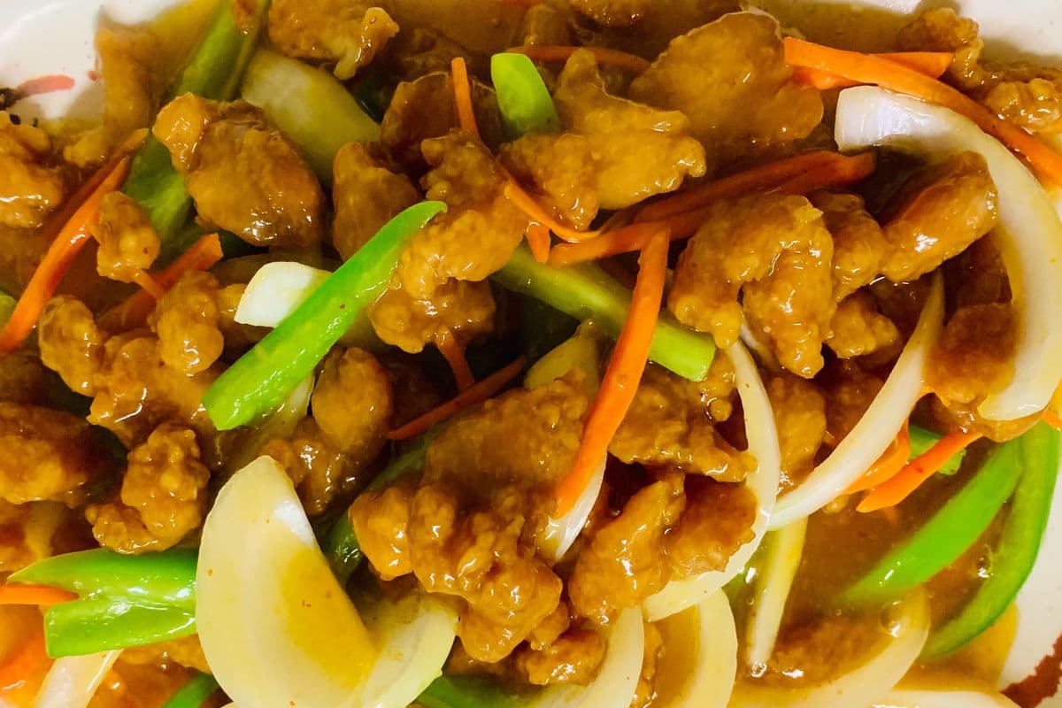 Szechuan Crispy Ginger Chicken (Crispy)