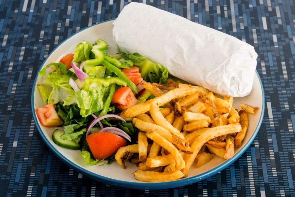 Gyro Pita Dinner