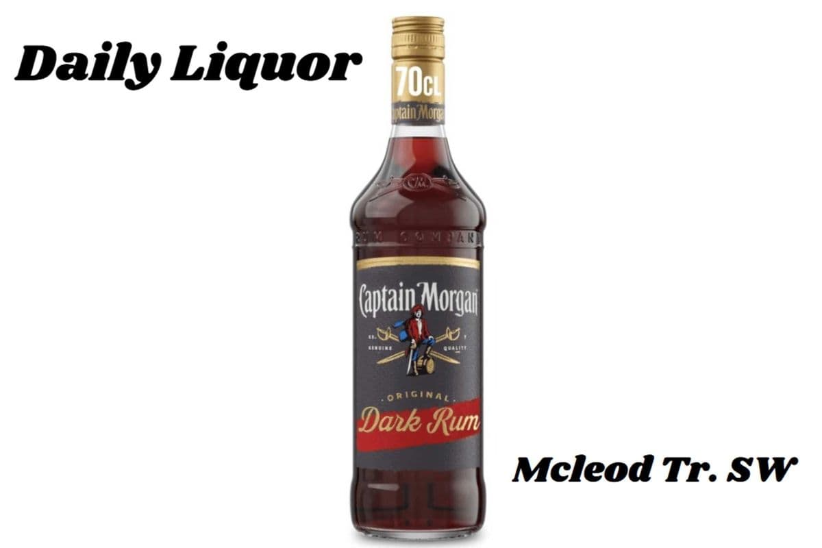 CAPTAIN MORGAN DARK 750ML (1 x 750ML)