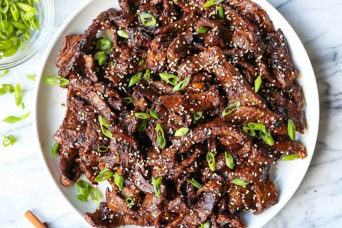 Boeuf Bulgogi bbq pour 2/ Beef Bulgogi BBQ for 2