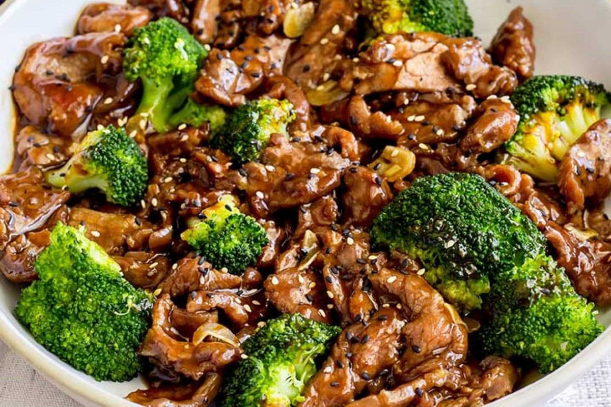Beef & Broccoli 西兰花炒牛肉