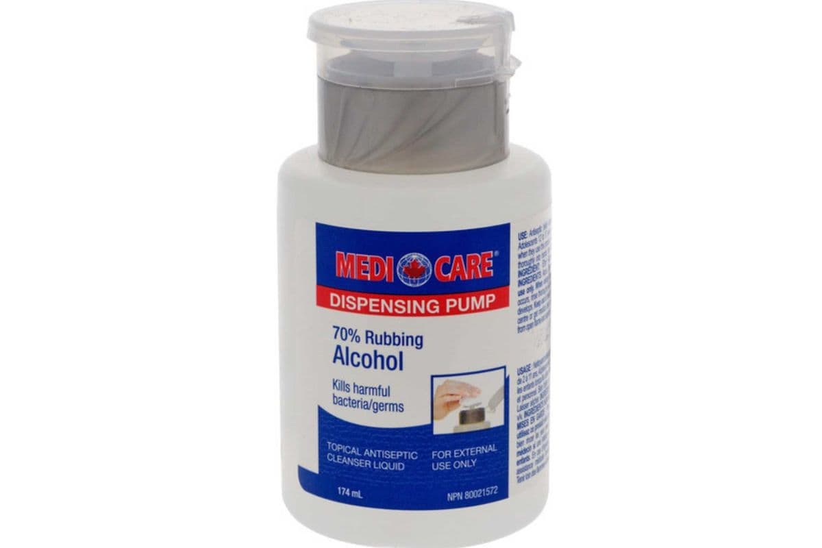 Medi Care 70% Rubbing Alcohol Dispensing Pump
