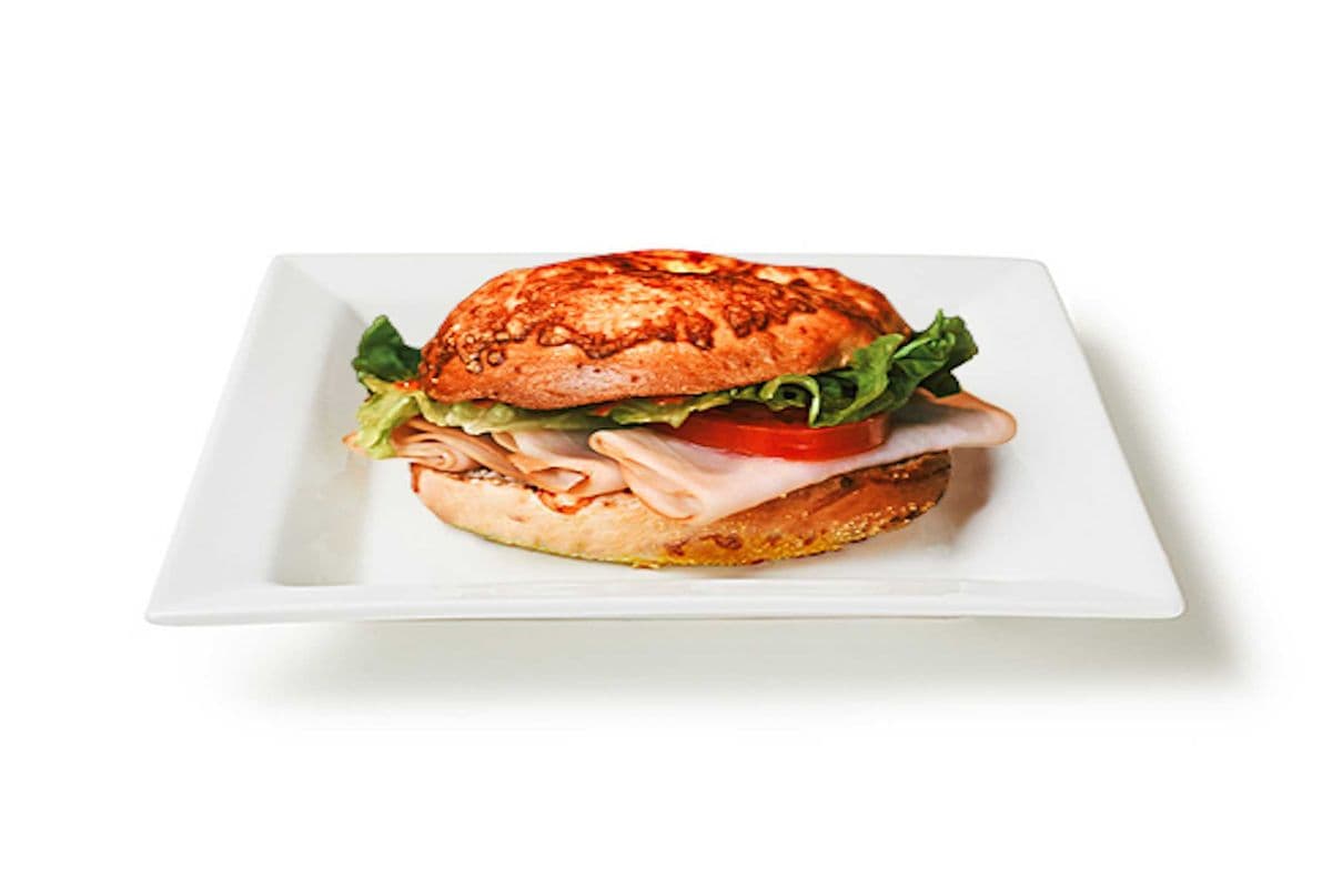 Sierra Turkey on Asiago Sandwich