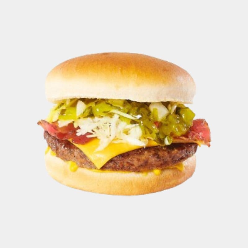Cheeseburger avec bacon / Cheeseburger with Bacon