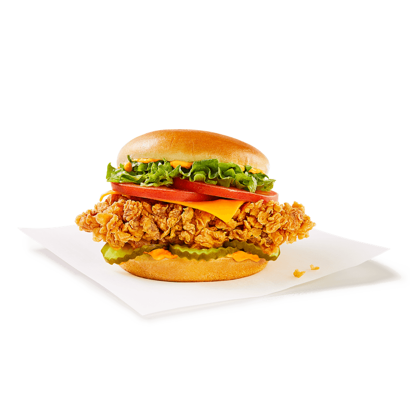 Spicy Deluxe Famous Chicken Sandwich