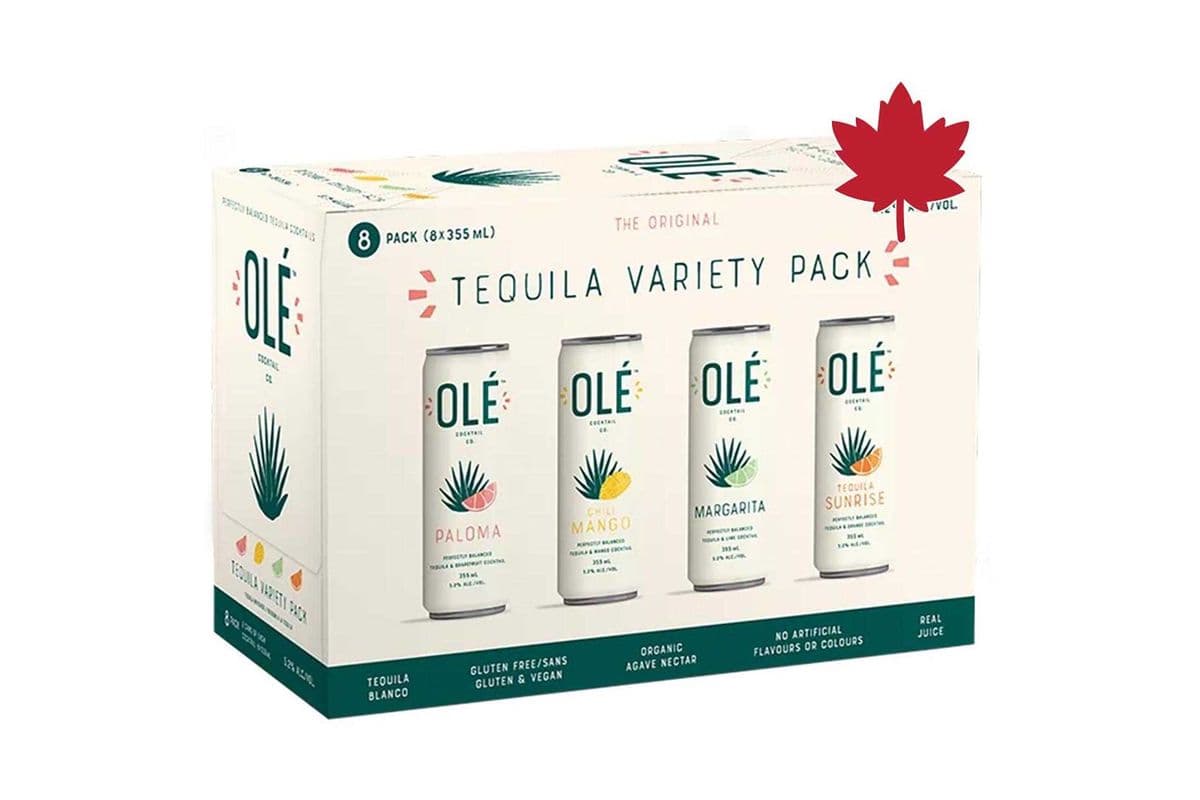 Ole Tequila Variety Pack (8 x 355 ml)