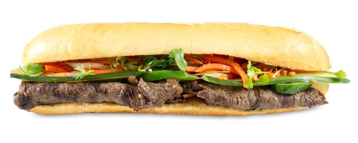 Grilled Beef Banh Mi