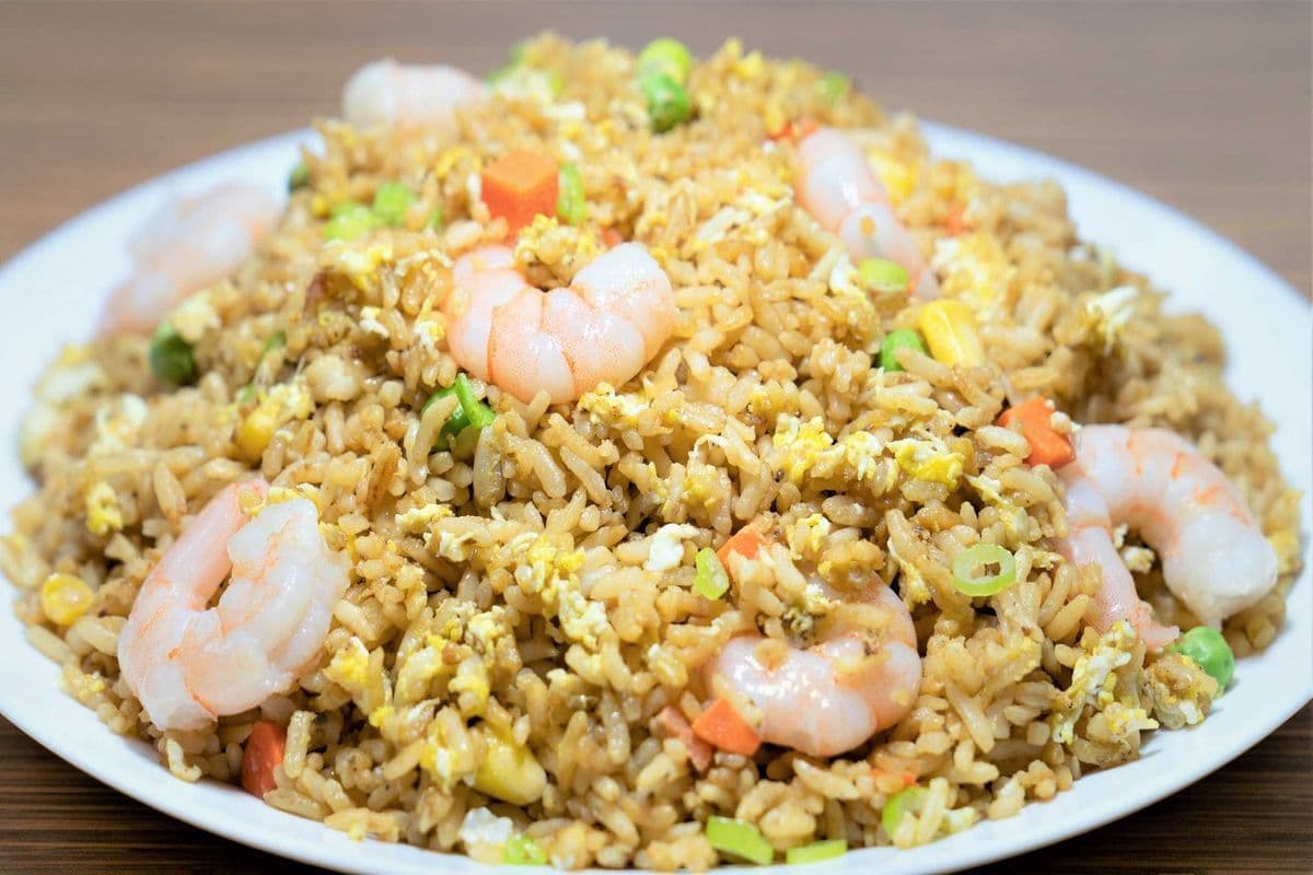 Fried Rice with Shrimp