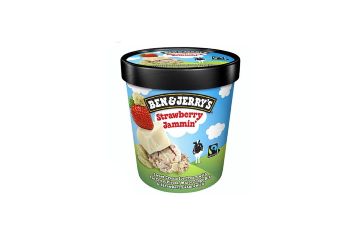 Ben & Jerry's Strawberry Jammin' 473 ml
