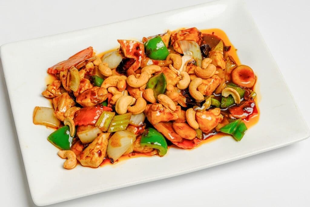 43. Fried Diced Chicken in Szechuan Chilli Sauce