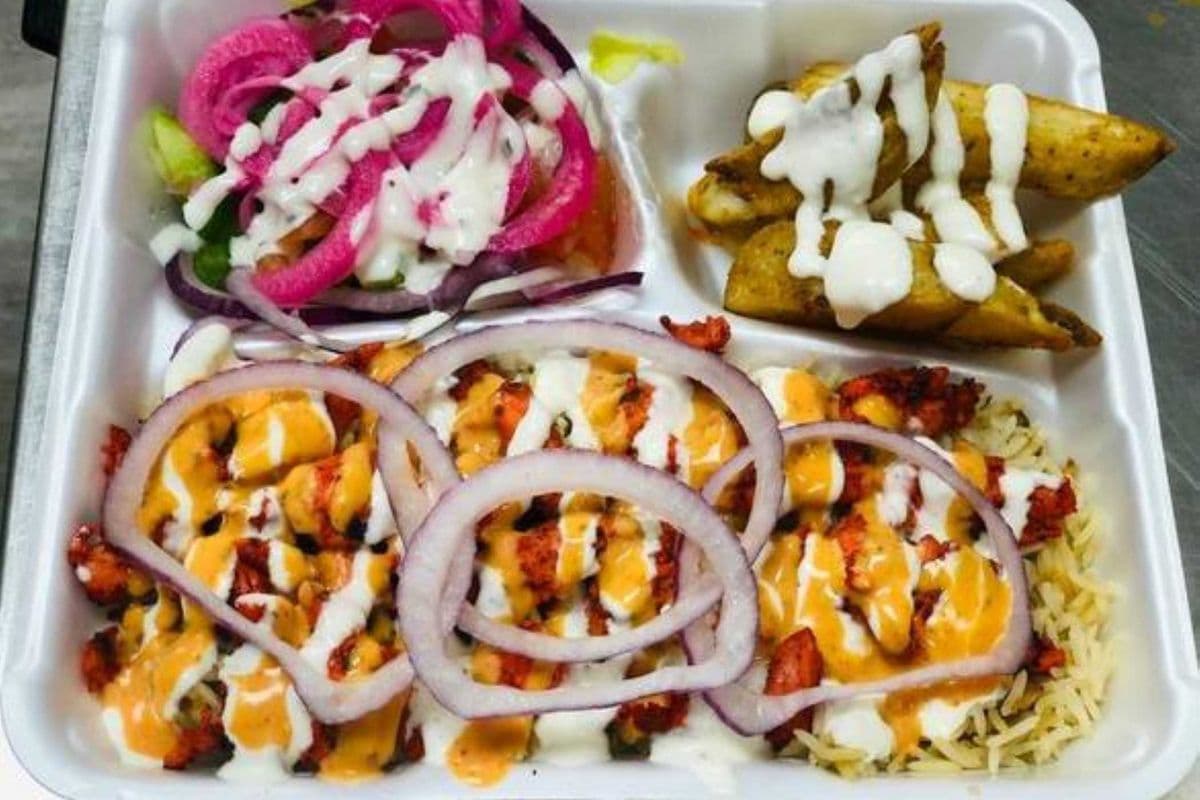 Tandoori Chicken Platter