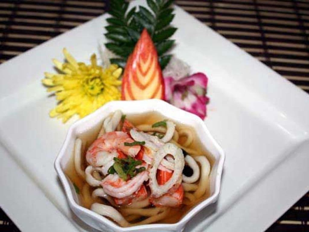 85. Seafood Noodles in Soup