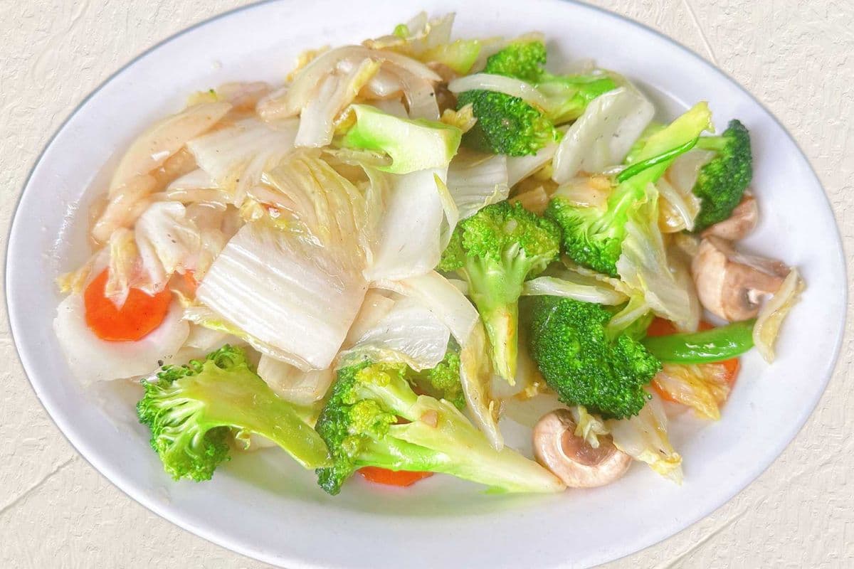23. Cantonese Mixed Vegetables