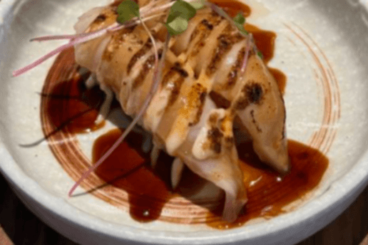 Fire Red Snapper Sushi