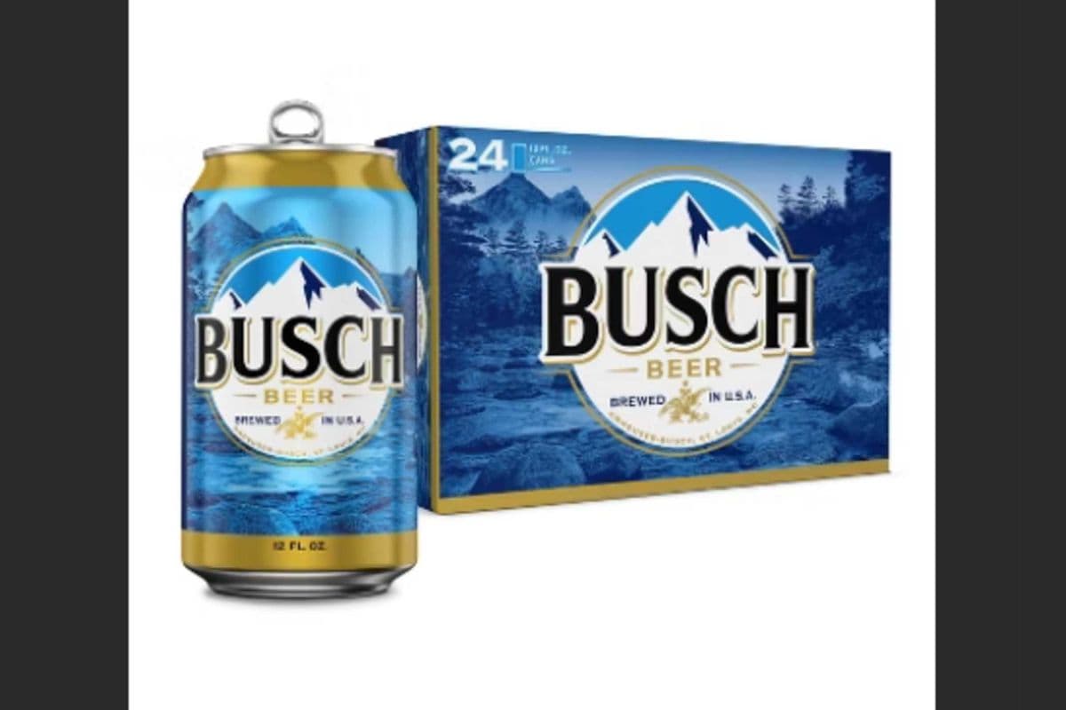 BUSCH LAGER 24 PACK ( $10.00 OFF ) (24 x 355ML)