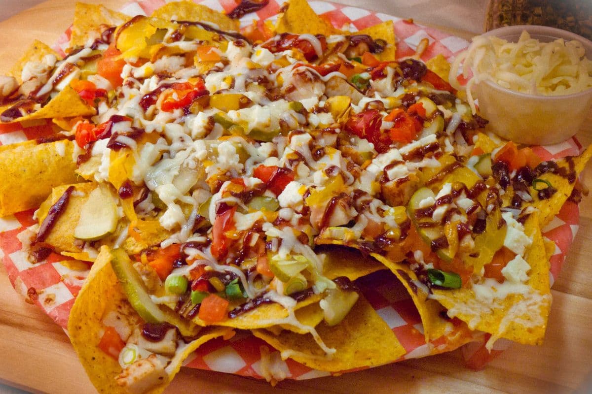 10" Small BBQ Chicken Nachos