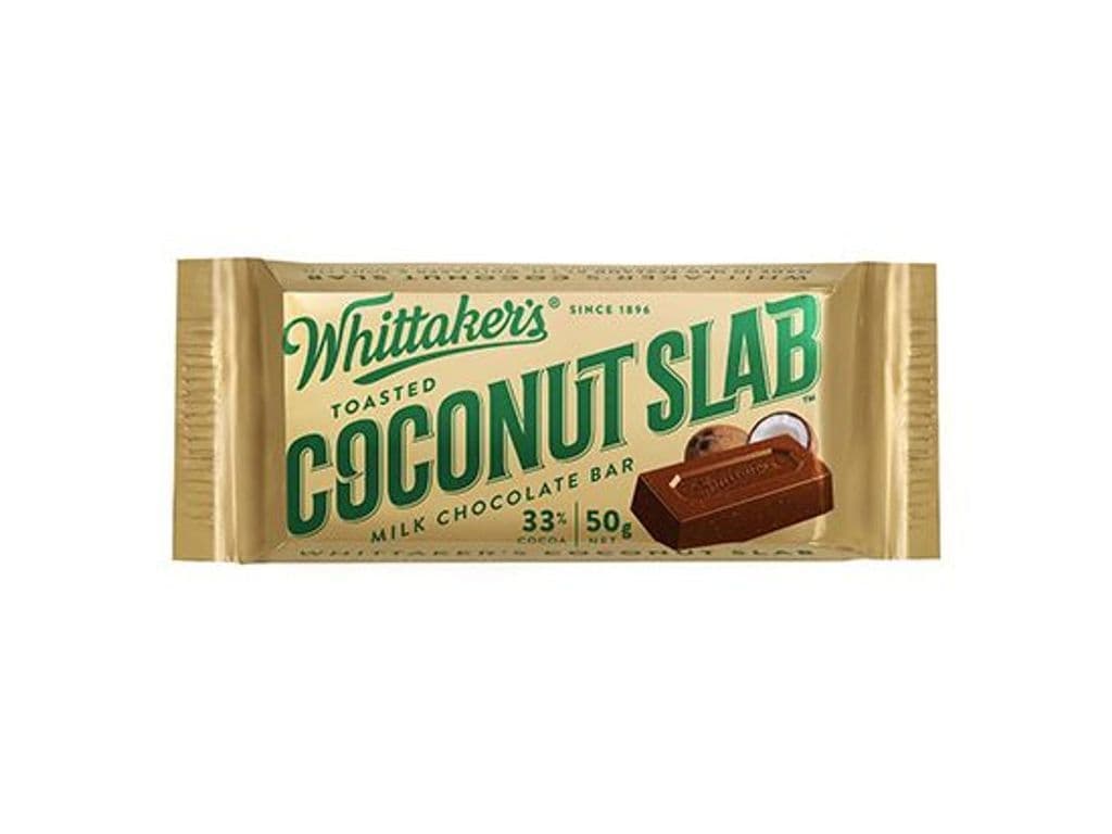 WHITTAKER'S COCONUT SLAB 50G