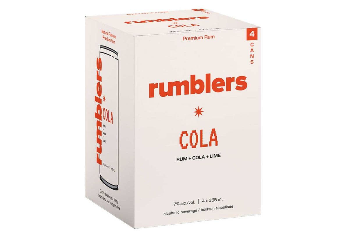 Rumblers Rum Cola (4 x 355ml)