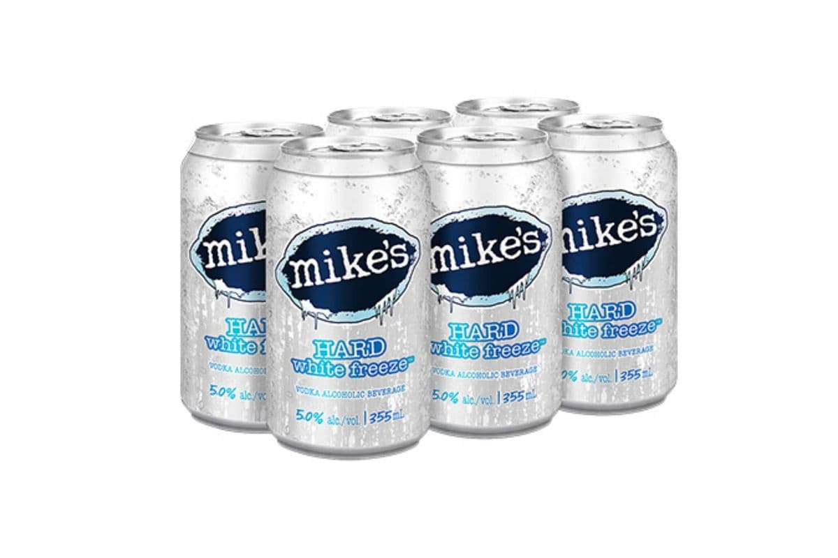 Mike's Hard White Freeze 6 Can (6 x 355 ml Cans)