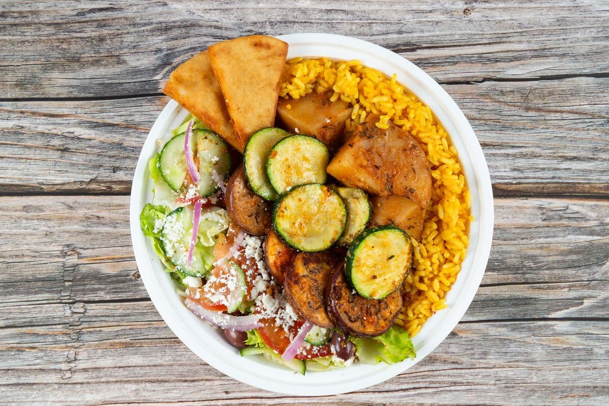 Zucchini Eggplant Bowl
