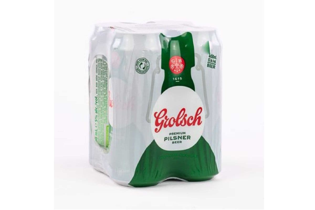Grolsch (4 Pack Cans) (4 x 500 ml Cans)