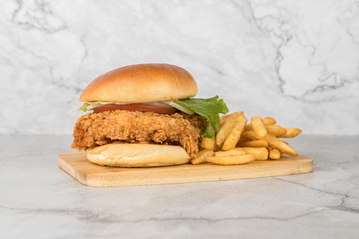 Fried Chicken Burger Combo
