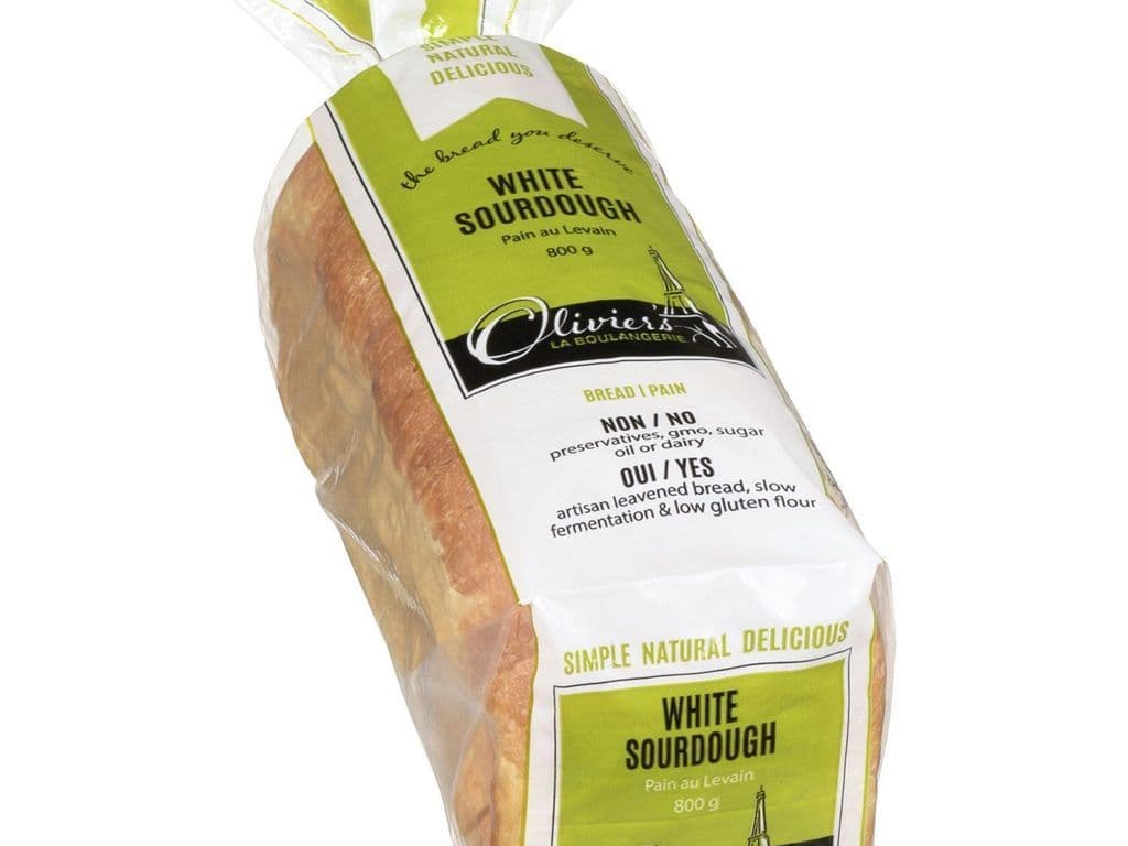 Olivier's White Sourdough loaf 400g (Sliced)