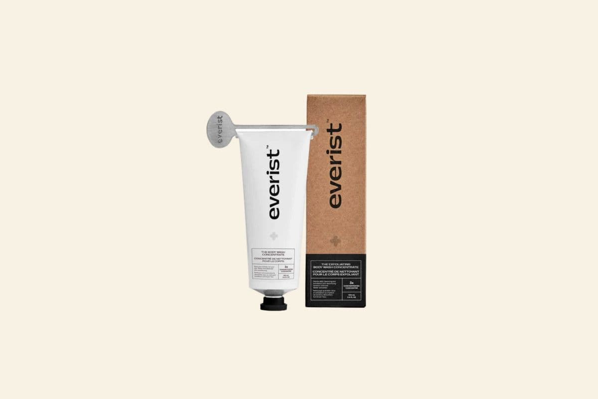 Everist- Exfoliating Body Wash Concentrate (Bamboo Charcoal and Natural Pumice)