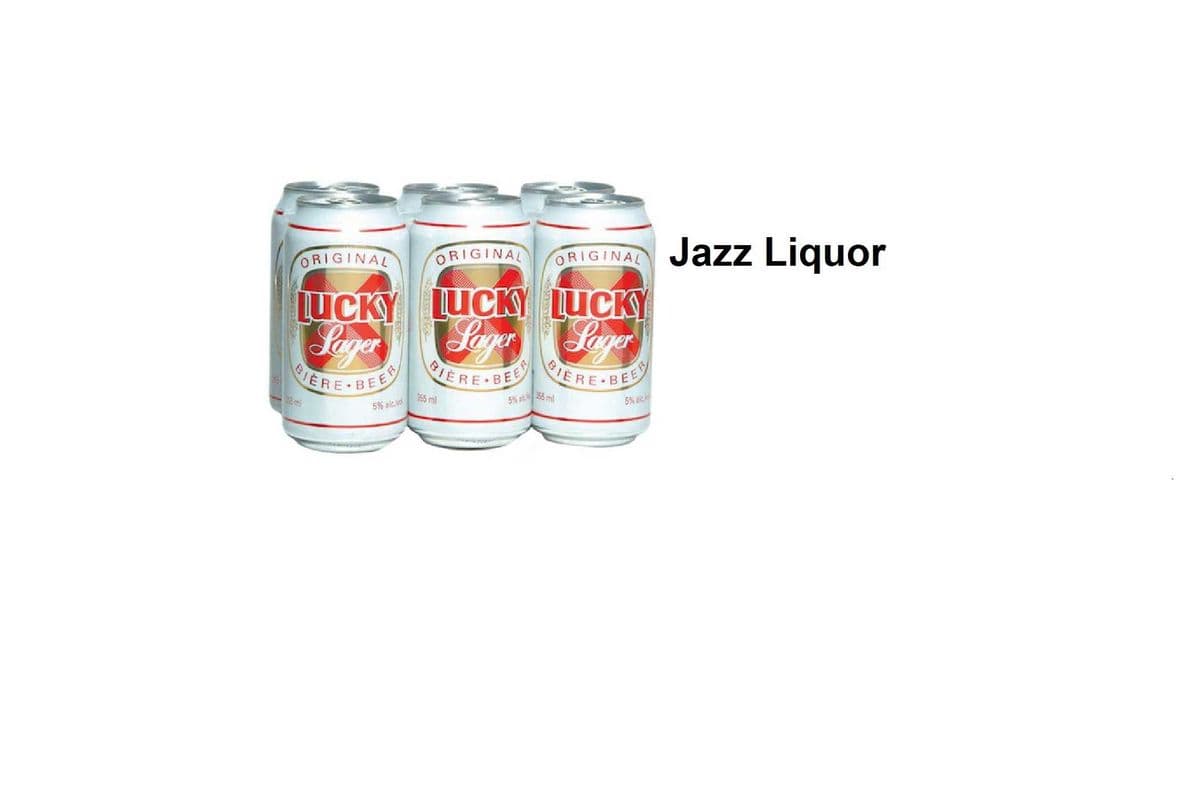LUCKY LAGER 6 CANS (1 x 6x355ML)