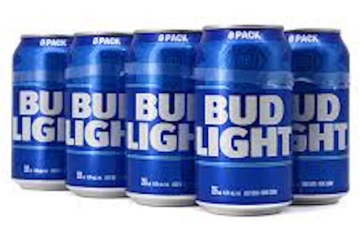 Bud Light 8 CANS (8 x 355 ml Cans)