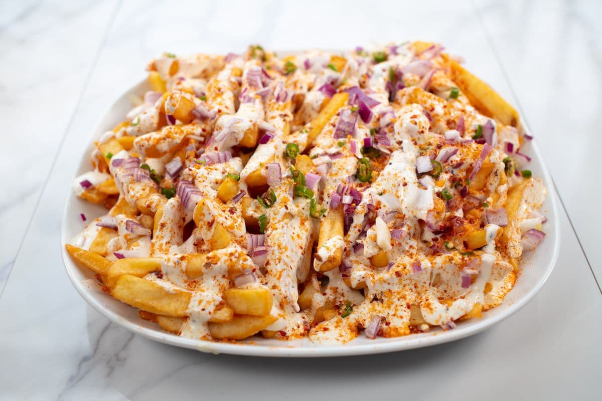 Meat Chilli Onion Fries (Jaffna-Style)