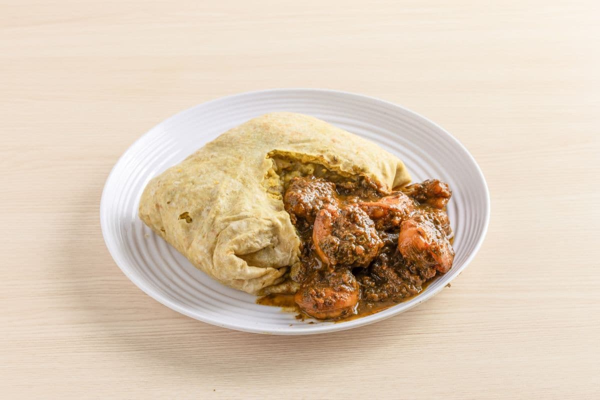 Shrimp Roti