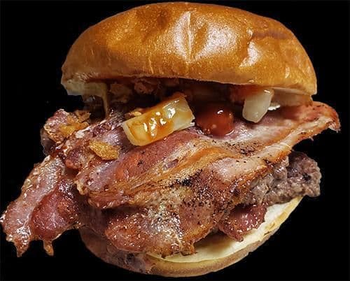 .Bacon Memphis Burger.